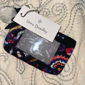 Vera Bradley ID with key ring NWT,